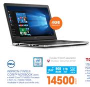 Dell 15.6" Ispiron i7 Intel Core Notebook 5559-Each