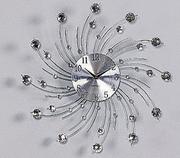 Century Diamond Twirl Clock
