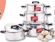 Hart 10 Piece Aluminium Pot Set