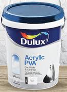 Dulux 20Ltr Acrylic PVA Brilliant White