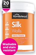 Homestead 20Ltr Silk Walls
