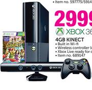 Xbox 360 4GB Kinect