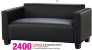 Denver 2 Divison Couch