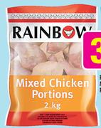 Rainbow Mixed Chicken Portions-2kg Per Pack