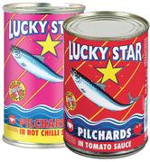 Lucky Star Pilchards In Tomato Or Hot Chilli Sauce-155g Each