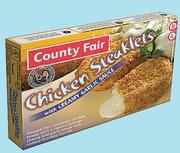 County Fair Chicken Steaklets Assorted-400g