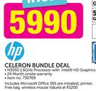 HP 14" Celeron Bundle Deal