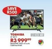 Toshiba 32" LED TV
