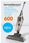 Bennett Read 600W Upright Hand Vaccum Cleaner