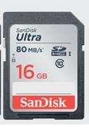 SanDisk 16GB Ultra SDHC Card