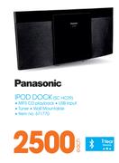 Panasonic iPod Dock SC HC29