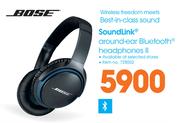 Bose Soundlink Around-Ear Bluetooth Headphones II