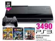 PS3 12GB Console Bundle