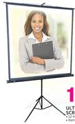 Ultralink Projector Screen With Tripod