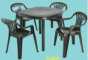 Antracite Ebony 90cm Table