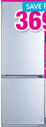 KIC 314Ltr Metallic Silver Bottom Freezer Fridge KBF 634 1 ME