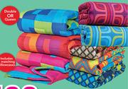 Double Or Queen Comforters-Per Set