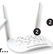 TP-Link Wireless N300 Modem Router