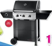 Master Q 3 Burner With Side Burner