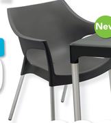Contour Tuscany Black Chair