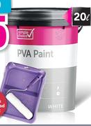 Simple Choice Acrylic White PVA-20Ltr