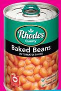 Rhodes Baked Beans In Tomato Sauce-410g