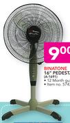 Binatone 16" Pedestal Fan A-1691