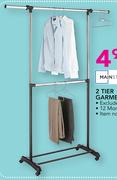 Mainstays 2 Tier Garment Rack