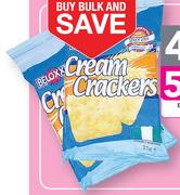 Beloxxi Cream Cracker Biscuits-40 x 21g
