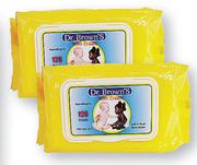 Dr Browns Baby Wipes With Cream-120's Each