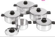 Bon Voyage 10 Piece Aluminium Cookware Set