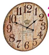 Century 60Cm Crown Clock-Each