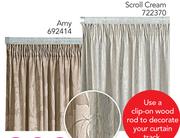Always Home Amy/Scroll Cream-Per Drop