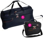 Tosca 50Cm Ultra Light Trolley Duffel Bag