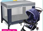 Little One Vito Camp Cot Or Stroller-Each