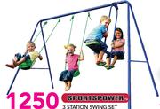 Sportspower 3 Station Swing Set