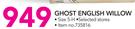 Kookaburra Ghost English Willow Size 5-H