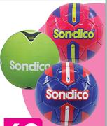 Sondico Soccer Balls/Rubber Netball Size 3-5-Each
