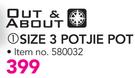 Out And About Size 3 Potjie Pot