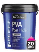 Homestead 20Ltr Fast Hide PVA Colours