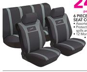 Stingray 6 Piece Sport Seat Cover Set-Per Set
