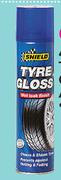Shield Tyre Gloss Aerosol-400ml Each