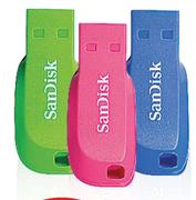 SanDisk 8GB USB Triple Pack-Per Pack