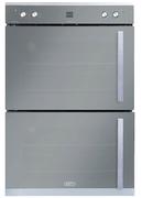 Defy Metallic Gourmet Double Oven DBO468