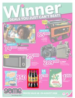 Game Nigeria : Lagos (18 Aug - 24 Aug 2016), page 1