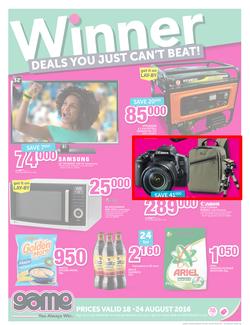 Game Nigeria : Lagos (18 Aug - 24 Aug 2016), page 1