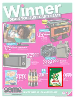 Game Nigeria : Lagos (18 Aug - 24 Aug 2016), page 1
