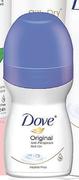 Dove Roll On Assorted-50ml Eac