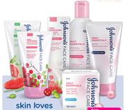 Johnson's Face Care Cleanser Or Moisturiser-Each