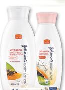 Johnson's Vita Rich Body Lotion Assorted-400ml Each